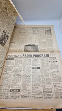 Originalt eks. af “Kolding Folkeblad” 1940