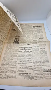 Originalt eks. af “Kolding Folkeblad” 1940