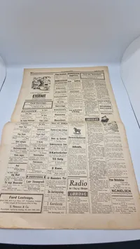 Originalt eks. af “Kolding Folkeblad” 1940