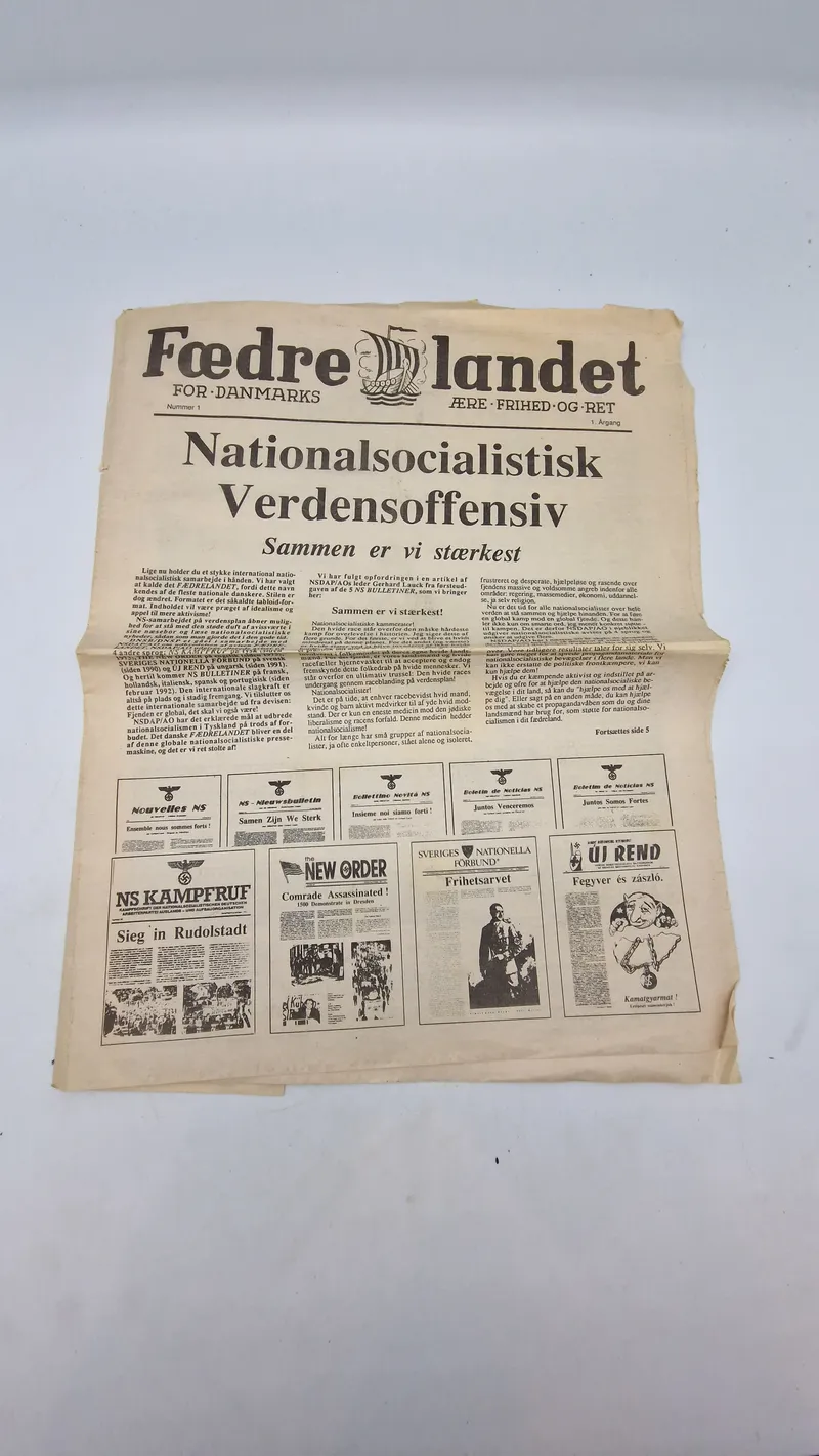 Original nynazistisk avis