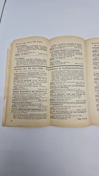 Originalt blad omhandlende bl.a. olympiaden 1936