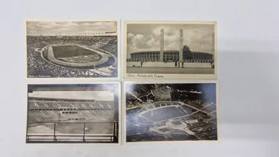 Samling originale olympiade postkort - 1936