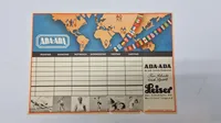 Original ugeplan, med reklame for olympiaden 1936