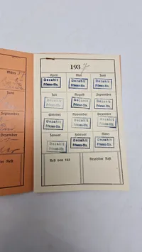 Originalt tysk olympiade lot - 1936