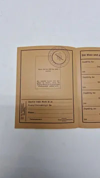 Originalt tysk olympiade lot - 1936