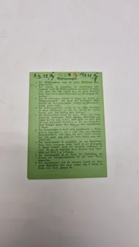 Originalt tysk olympiade lot - 1936