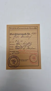 Originalt tysk olympiade lot - 1936