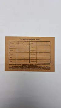 Originalt tysk olympiade lot - 1936