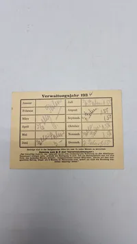 Originalt tysk olympiade lot - 1936