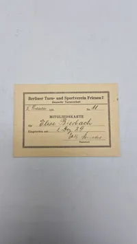 Originalt tysk olympiade lot - 1936