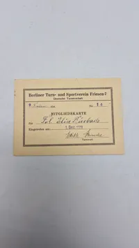 Originalt tysk olympiade lot - 1936