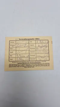 Originalt tysk olympiade lot - 1936