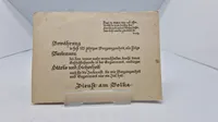 Originalt tysk olympiade lot - 1936