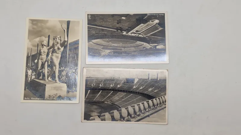 Samling originale olympiade postkort - 1936
