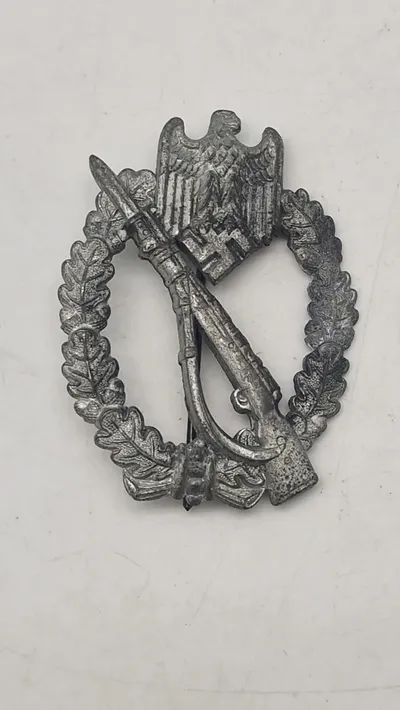 Originalt infanterie sturmabzeichen - Hersteller hermann aurich