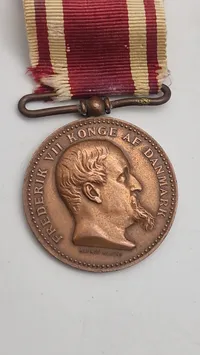 Original 1848-50 krigsdeltager medalje