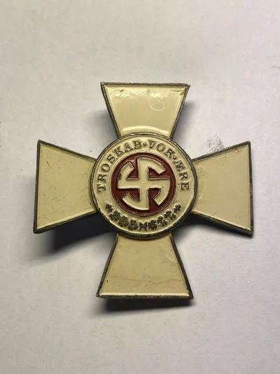 Originalt sjældent Schalburg kors WW2