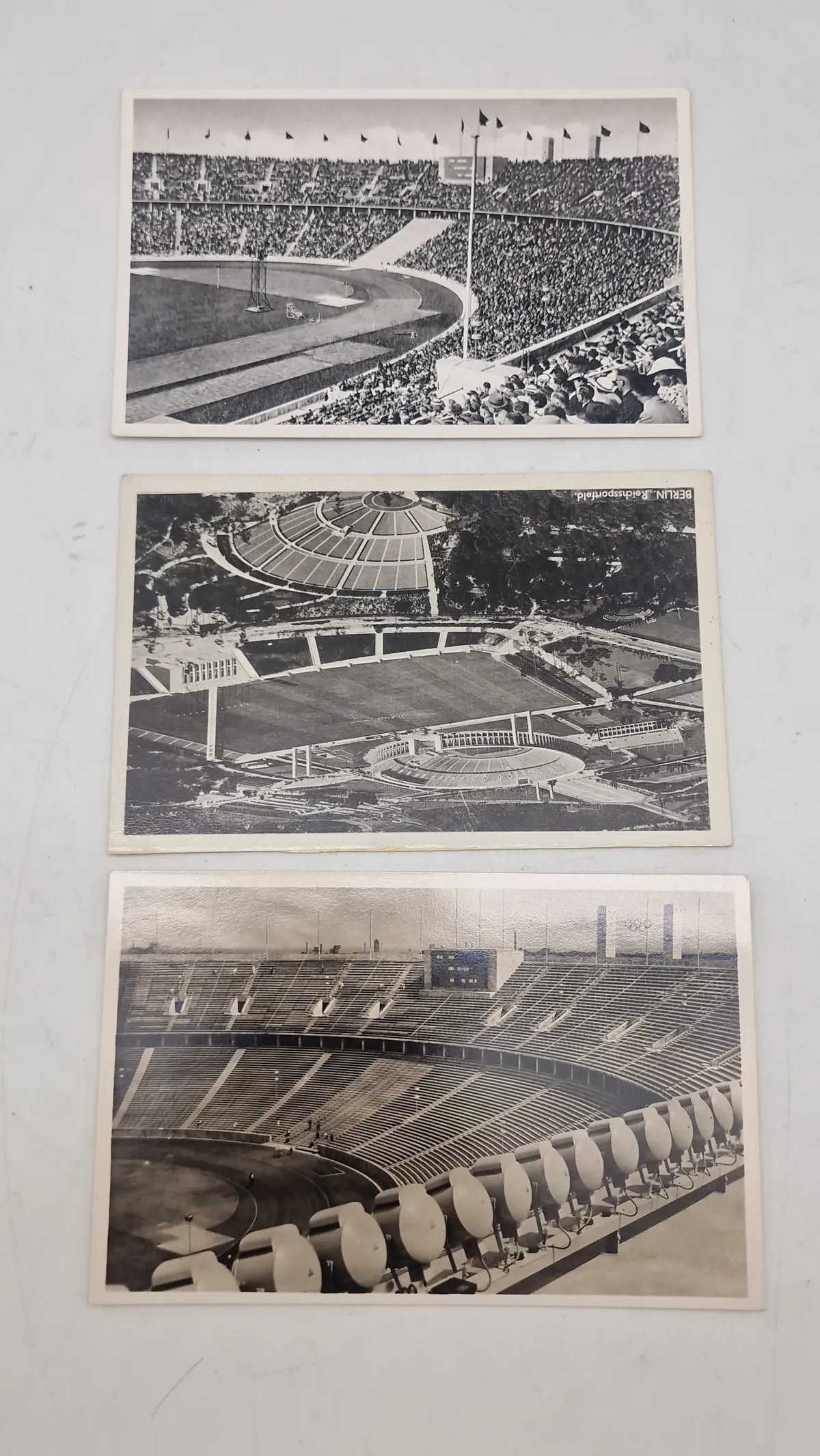 Samling originale olympiade postkort - 1936