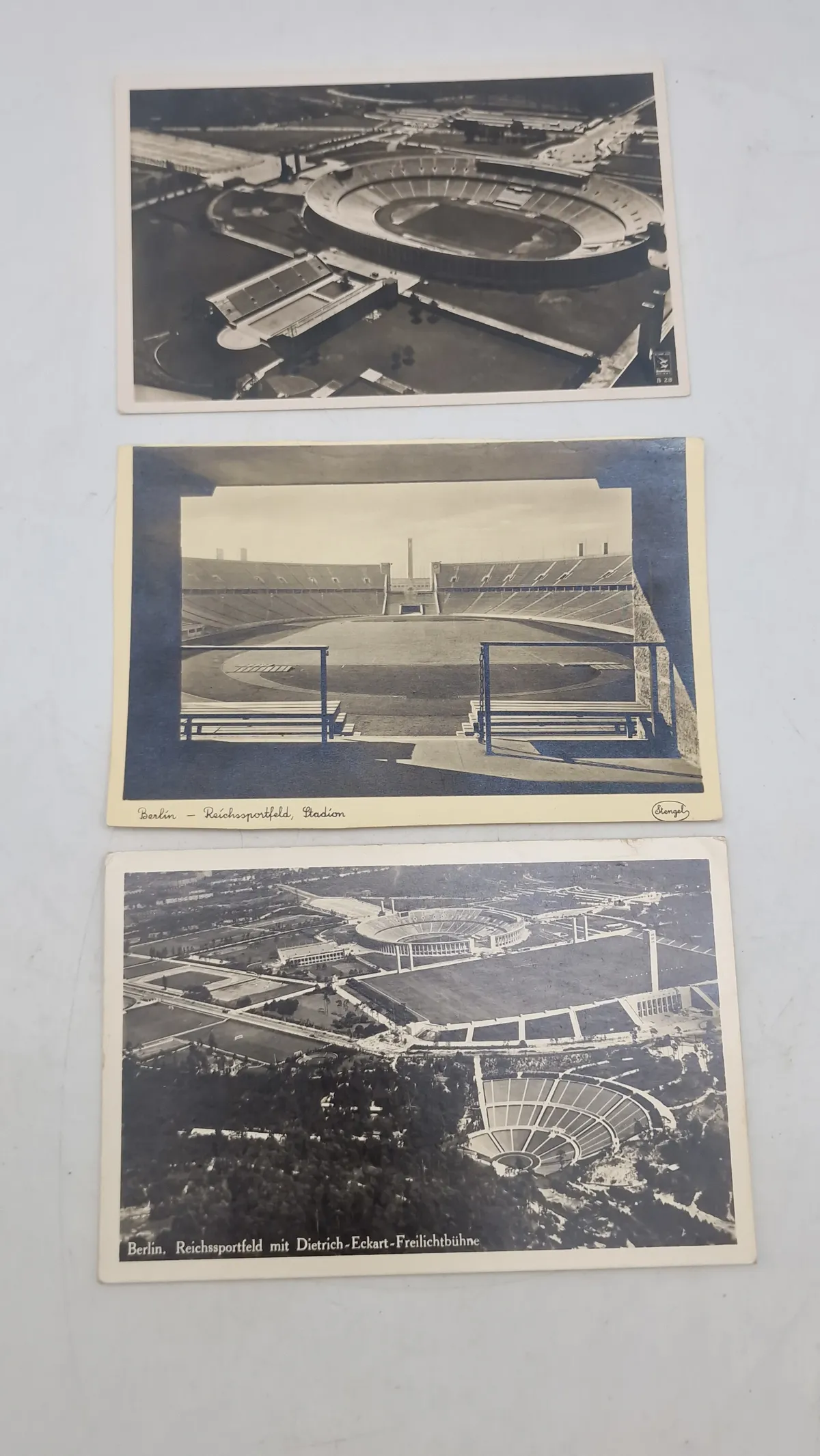 Samling originale olympiade postkort - 1936d