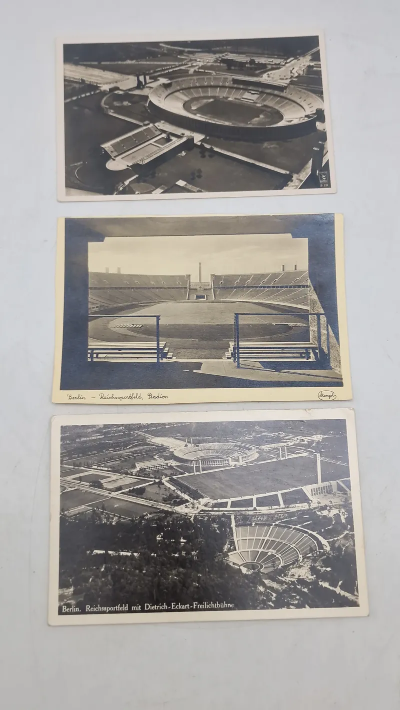 Samling originale olympiade postkort - 1936d