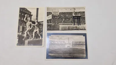 Samling originale olympiade postkort - 1936