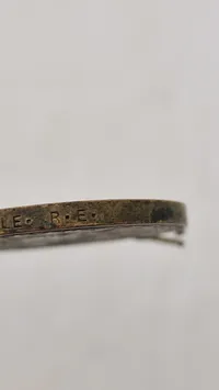 Original Victory Medal fra Første Verdenskrig, også kendt som "The Great War for Civilisation" - Navngiven