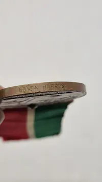 Original Mercantile Marine War Medal, en medalje indstiftet i 1919 af det britiske handelsministerium (Board of Trade) - Navngiven