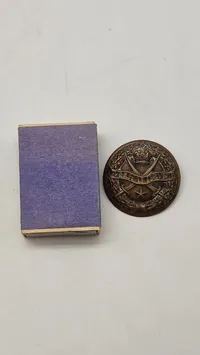 Original  "Indian Overseas Service Badge" fra Anden Verdenskrig (1939-45)