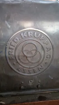 Originalt Tysk Krupp kasseapparat fra før 1945, SKAL HENTES I VORDINGBORG ELLER LEVERES EFTER AFTALE