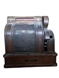 Originalt Tysk Krupp kasseapparat fra før 1945, SKAL HENTES I VORDINGBORG ELLER LEVERES EFTER AFTALE
