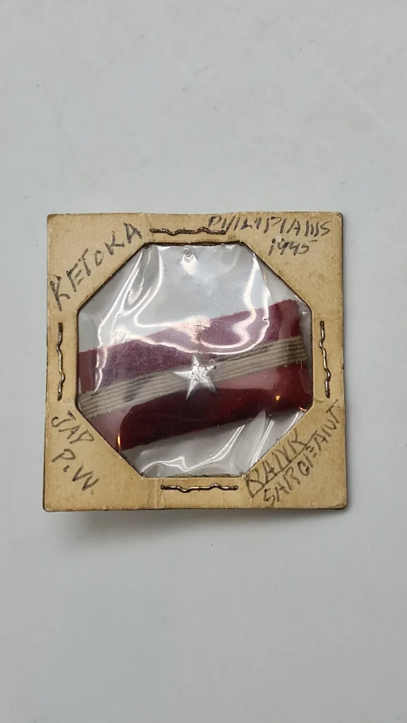 Original Japansk kravespejl med historie WW2