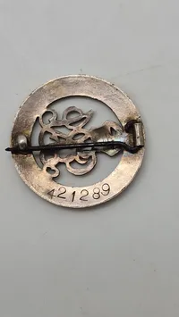 Originalt Silver War badge