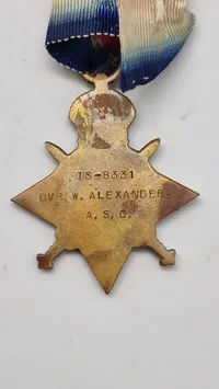 Original 1914-15 star - navngiven
