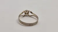 Original sølv fingerring start 1900 tallet