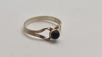 Original sølv fingerring start 1900 tallet