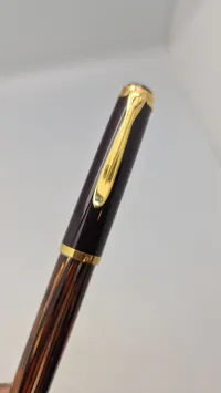 Original tysk Pelican fyldepen med spids af 14 karat guld