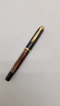 Original tysk Pelican fyldepen med spids af 14 karat guld