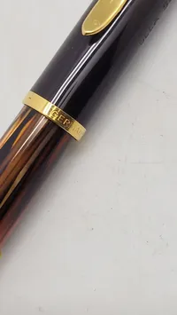 Original tysk Pelican fyldepen med spids af 14 karat guld