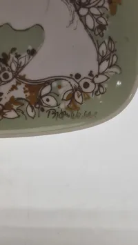 Lille Bjørn Wiinblad platte/fad