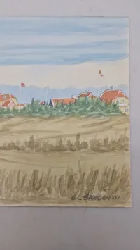 Skagensmaler Jakob Fedder Karlsson - afdød 2008