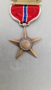 Originalt ww2 Bronce star i nyere æske