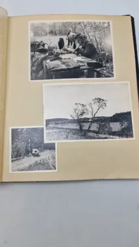 Sjældent privat foto album fra CBU mand med foto af mord, sabotage mm