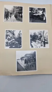 Sjældent privat foto album fra CBU mand med foto af mord, sabotage mm