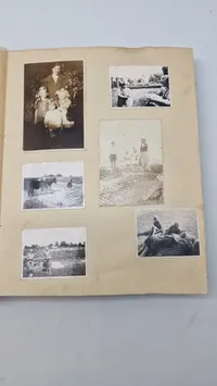 Sjældent privat foto album fra CBU mand med foto af mord, sabotage mm