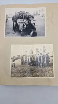 Sjældent privat foto album fra CBU mand med foto af mord, sabotage mm