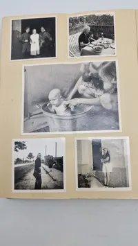 Sjældent privat foto album fra CBU mand med foto af mord, sabotage mm