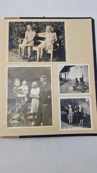 Sjældent privat foto album fra CBU mand med foto af mord, sabotage mm