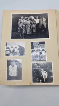 Sjældent privat foto album fra CBU mand med foto af mord, sabotage mm