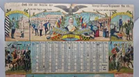 Original  "Reserve Kalender" fra 1910 for Königs-Ulanen-Regiment Nr. 13 og er dedikeret til "Reservist Diedrichs" fra 5. Eskadron