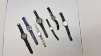 Samling diverse armbåndsure